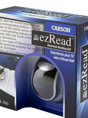 ezRead DR-300 Electronic Reading Aid - Black